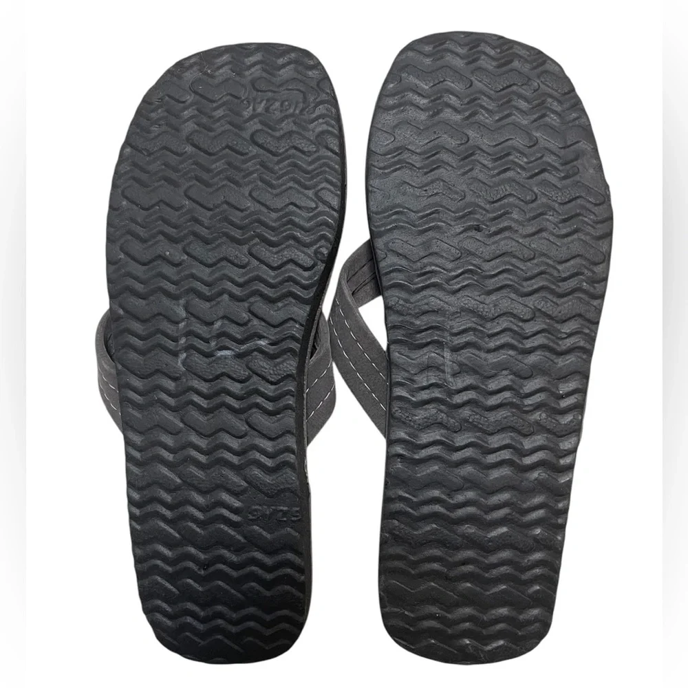 Men’s Handmade Straw Sandals’s in Gray NEW